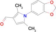 1-(1,3-Benzodioxol-5-yl)-2,5-dimethyl-1h-pyrrole-3-carbaldehyde