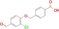 4-((2-Chloro-4-formylphenoxy)methyl)benzoic acid