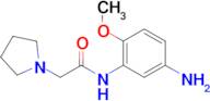 N-(5-Amino-2-methoxyphenyl)-2-(1-pyrrolidinyl)acetamide