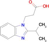 3-(2-Isopropyl-1h-benzimidazol-1-yl)propanoic acid