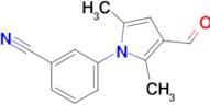 3-(3-Formyl-2,5-dimethyl-1h-pyrrol-1-yl)benzonitrile
