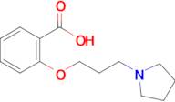 2-[3-(1-Pyrrolidinyl)propoxy]benzoic acid