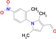 2,5-Dimethyl-1-(2-methyl-4-nitrophenyl)-1h-pyrrole-3-carbaldehyde