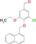 3-Chloro-5-ethoxy-4-(1-naphthylmethoxy)benzaldehyde