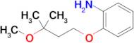 2-(3-Methoxy-3-methylbutoxy)aniline