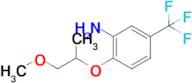 2-(2-Methoxy-1-methylethoxy)-5-(trifluoromethyl)phenylamine