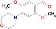 2,5-Dimethoxy-4-(4-morpholinyl)benzaldehyde