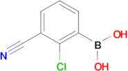 (2-Chloro-3-cyanophenyl)boronic acid