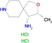 (3R,4R)-3-Methyl-2-oxa-8-azaspiro[4.5]decan-4-amine dihydrochloride