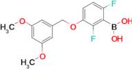 (3-((3,5-Dimethoxybenzyl)oxy)-2,6-difluorophenyl)boronic acid