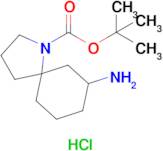 tert-Butyl 7-amino-1-azaspiro[4.5]decane-1-carboxylate hydrochloride