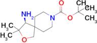 tert-Butyl (S)-4-amino-3,3-dimethyl-2-oxa-8-azaspiro[4.5]decane-8-carboxylate