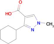 3-Cyclohexyl-1-methyl-1H-pyrazole-4-carboxylic acid