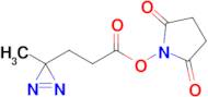 2,5-Dioxopyrrolidin-1-yl 3-(3-methyl-3H-diazirin-3-yl)propanoate