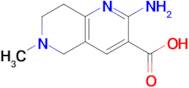 2-Amino-6-methyl-5,6,7,8-tetrahydro-1,6-naphthyridine-3-carboxylic acid