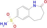 2-Oxo-2,3,4,5-tetrahydro-1H-benzo[b]azepine-7-sulfonamide