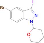 5-Bromo-3-iodo-1-(tetrahydro-2H-pyran-2-yl)-1H-indazole