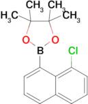 2-(8-Chloronaphthalen-1-yl)-4,4,5,5-tetramethyl-1,3,2-dioxaborolane