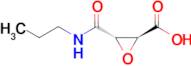 (2S,3S)-3-(Propylcarbamoyl)oxirane-2-carboxylic acid