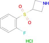 3-((2-Fluorophenyl)sulfonyl)azetidine hydrochloride