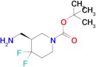 tert-Butyl (S)-3-(aminomethyl)-4,4-difluoropiperidine-1-carboxylate