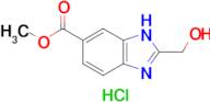 Methyl 2-(hydroxymethyl)-1H-benzo[d]imidazole-6-carboxylate hydrochloride