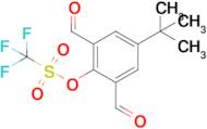 4-(tert-Butyl)-2,6-diformylphenyl trifluoromethanesulfonate