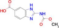 2-[(Methoxycarbonyl)amino]-1h-1,3-benzodiazole-6-carboxylic acid