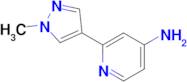 2-(1-Methyl-1H-pyrazol-4-yl)pyridin-4-amine