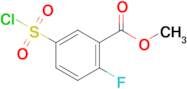 Methyl 5-(chlorosulfonyl)-2-fluorobenzoate