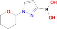 (1-(Tetrahydro-2H-pyran-2-yl)-1H-pyrazol-3-yl)boronic acid