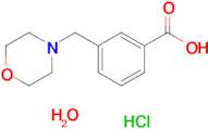 3-(Morpholinomethyl)benzoic acid hydrochloride hydrate