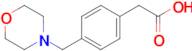 2-(4-(Morpholinomethyl)phenyl)acetic acid