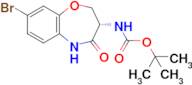 tert-Butyl (S)-(8-bromo-4-oxo-2,3,4,5-tetrahydrobenzo[b][1,4]oxazepin-3-yl)carbamate