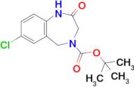 tert-Butyl 7-chloro-2-oxo-1,2,3,5-tetrahydro-4H-benzo[e][1,4]diazepine-4-carboxylate