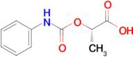 (S)-2-((Phenylcarbamoyl)oxy)propanoic acid