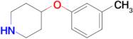 4-(m-Tolyloxy)piperidine