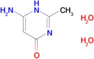 6-amino-2-methyl-1,4-dihydropyrimidin-4-one dihydrate