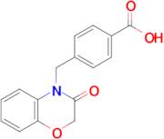 4-((3-Oxo-2,3-dihydro-4H-benzo[b][1,4]oxazin-4-yl)methyl)benzoic acid