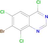 7-Bromo-4,6,8-trichloroquinazoline