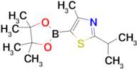 2-Isopropyl-4-methyl-5-(4,4,5,5-tetramethyl-1,3,2-dioxaborolan-2-yl)thiazole