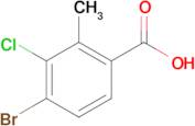 4-Bromo-3-chloro-2-methylbenzoic acid