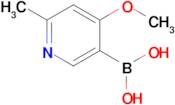 (4-Methoxy-6-methylpyridin-3-yl)boronic acid