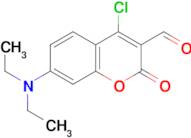 4-Chloro-7-(diethylamino)-2-oxo-2H-chromene-3-carbaldehyde