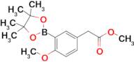 Methyl 2-(4-methoxy-3-(4,4,5,5-tetramethyl-1,3,2-dioxaborolan-2-yl)phenyl)acetate