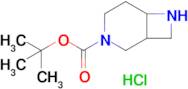 tert-Butyl 3,7-diazabicyclo[4.2.0]octane-3-carboxylate hydrochloride