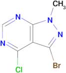 3-Bromo-4-chloro-1-methyl-1H-pyrazolo[3,4-d]pyrimidine