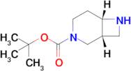 tert-Butyl (1R,6S)-3,7-diazabicyclo[4.2.0]octane-3-carboxylate