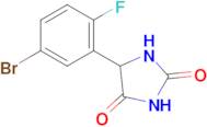 5-(5-Bromo-2-fluorophenyl)imidazolidine-2,4-dione