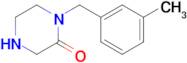 1-(3-Methylbenzyl)piperazin-2-one